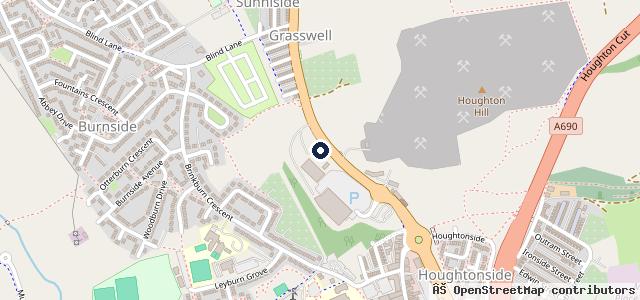 Map showing the location of Bosch Car Service - Quarry Service Station