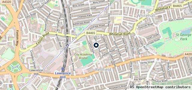 Map showing the location of Streetwise Automotive