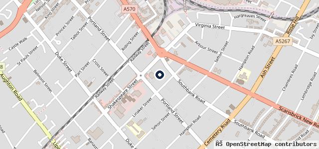 Map showing the location of Jones & Kearns Auto Engineers