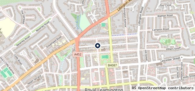 Map showing the location of Auto Stop Leamington Ltd(Tyre Stop)