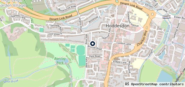 Map showing the location of A.T Autocare Ltd
