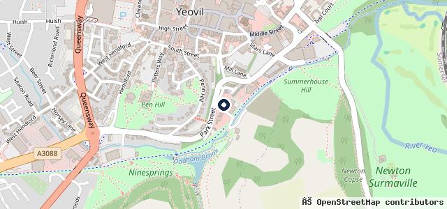 Map showing the location of Platinum Renault Yeovil