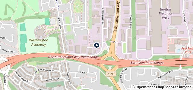 Map showing the location of Autofix Washington Ltd