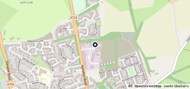 Map showing the location of S B Services