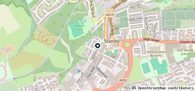 Map showing the location of Autoservice