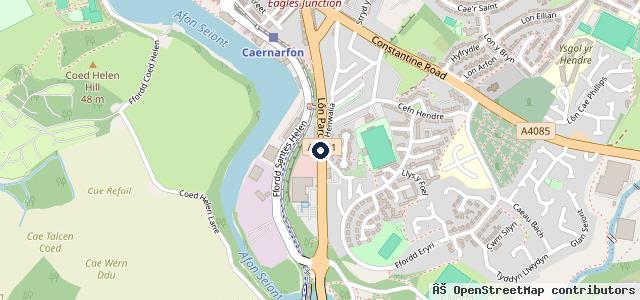 Map showing the location of B & K Williams Ltd