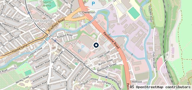 Map showing the location of MFG Car Wash Centre