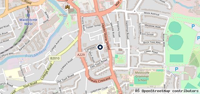 Map showing the location of SR Auto Electrics