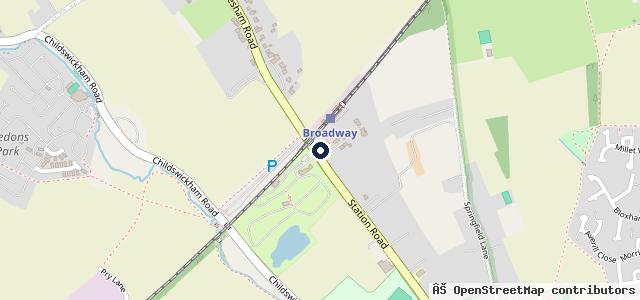 Map showing the location of Broadway M O T Auto Services Ltd