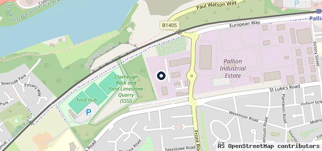 Map showing the location of C F Motoring Services Ltd - Sunderland