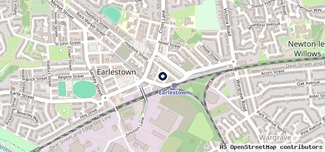 Map showing the location of Newton MOT