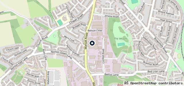 Map showing the location of Chase Auto Repairs