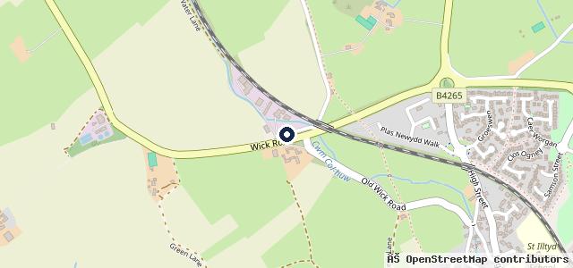 Map showing the location of C P Motor Services LTD