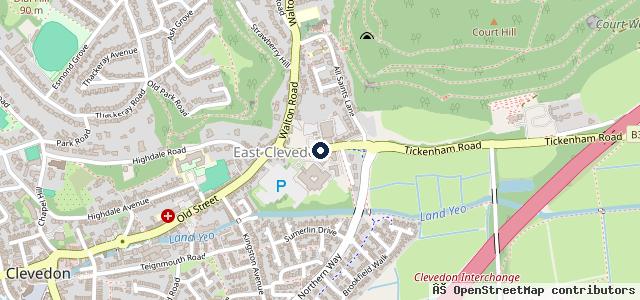 Map showing the location of Clevedon Garages | Clevedon