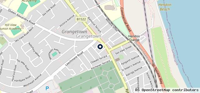 Map showing the location of 🇬🇧 Cliff's Service Station
