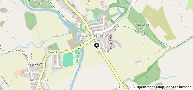 Map showing the location of Cracknells Garage