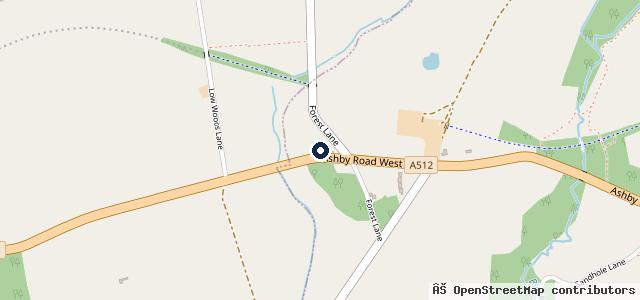 Map showing the location of Crossways Mobile Tyres