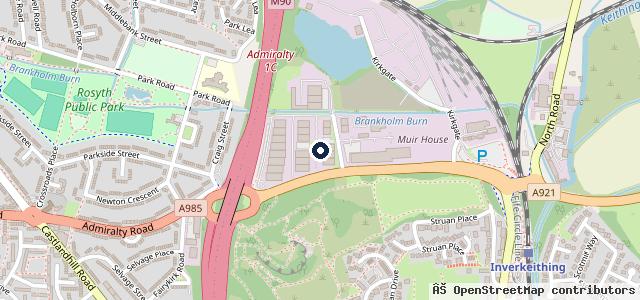 Map showing the location of D & G Autocare