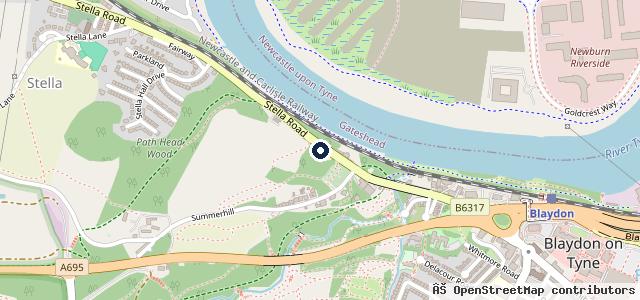 Map showing the location of Stones Autocare