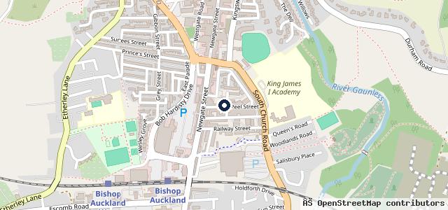 Map showing the location of D. Ward Automotive