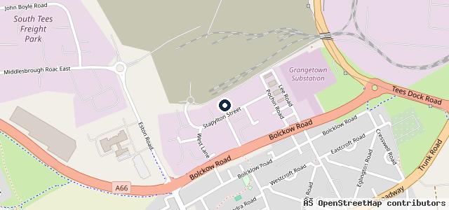 Map showing the location of Dent Motors