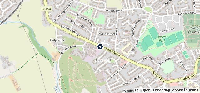 Map showing the location of Dixons of Pudsey