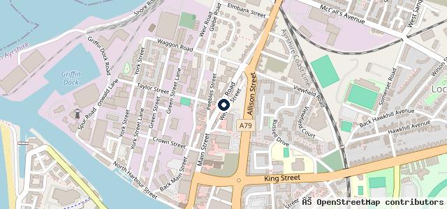 Map showing the location of D S M Auto Electrical