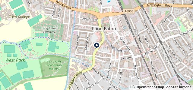 Map showing the location of ESP Servicing