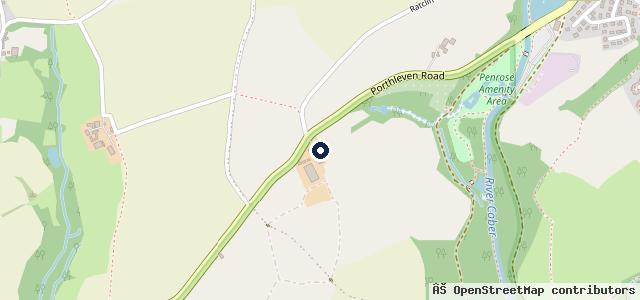 Map showing the location of Flora Motors