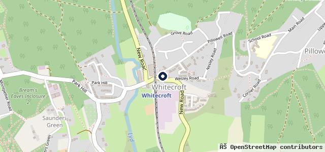 Map showing the location of Forest of Dean Tyres LTD
