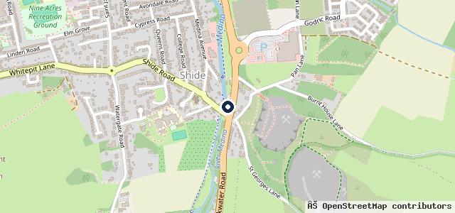 Map showing the location of Halfords Autocentres