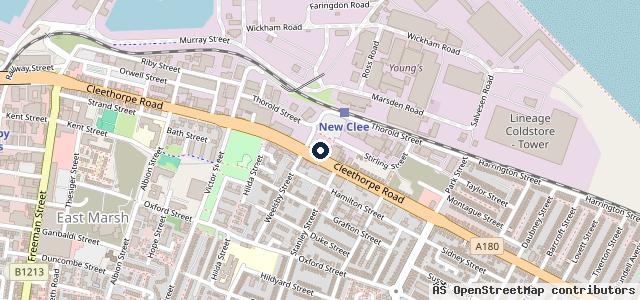 Map showing the location of Halfords Autocentres