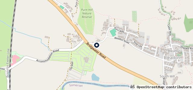 Map showing the location of Fiat Huttons