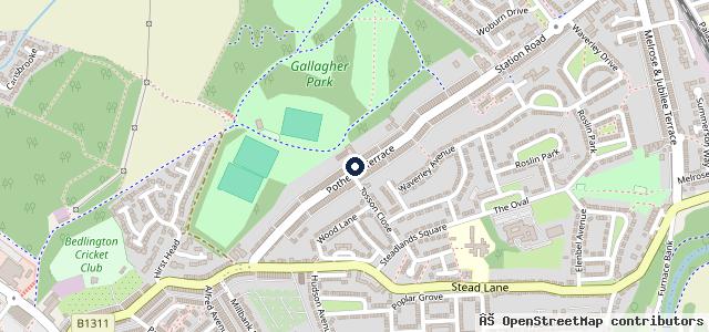 Map showing the location of Ian Bell Motorcycles Ltd