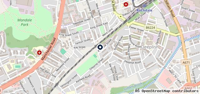 Map showing the location of New 5 Star Motors