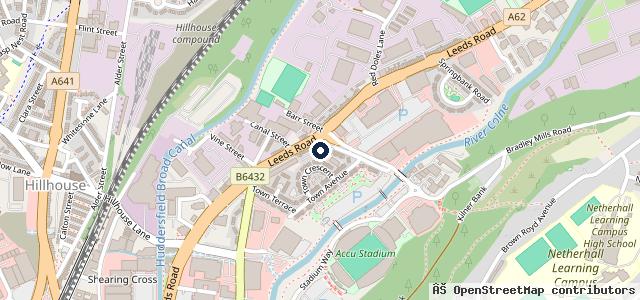 Map showing the location of John Shaw & Son (Commercials) Ltd