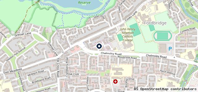 Map showing the location of Kingshurst Automotive