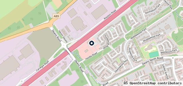 Map showing the location of Knowepark Caravans & Motorhomes Ltd