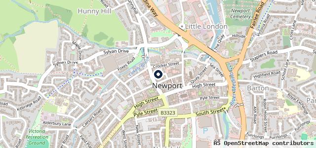 Map showing the location of Crocker Street Tyres & MOT
