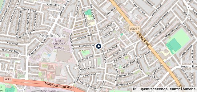 Map showing the location of L&D Stanley Motor Vehicle Engineers