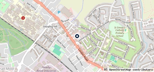 Map showing the location of Lambs MOT, Repairs & Servicing