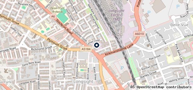 Map showing the location of G.B. Autos
