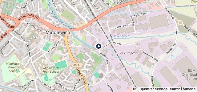 Map showing the location of Barry & Wilkinson Tyre & Exhaust - Team Protyre