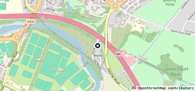 Map showing the location of Bucks Car Repairs