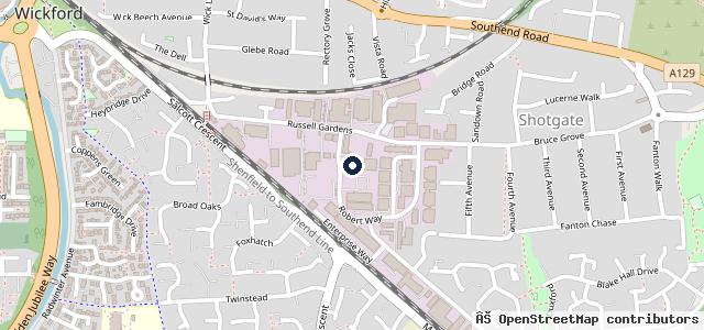 Map showing the location of M.S.Autocare