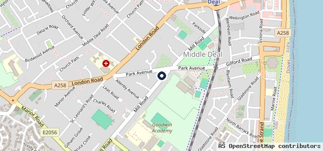 Map showing the location of Malcolm Waite Ltd | Ford - Deal