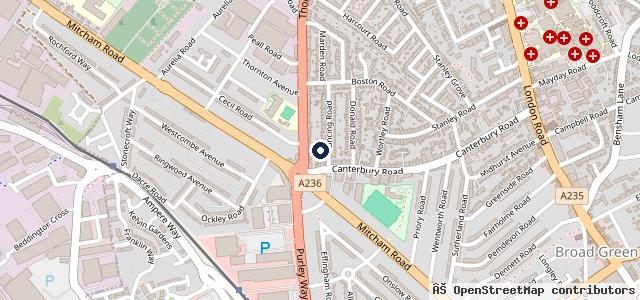 Map showing the location of Merton Autos Ltd
