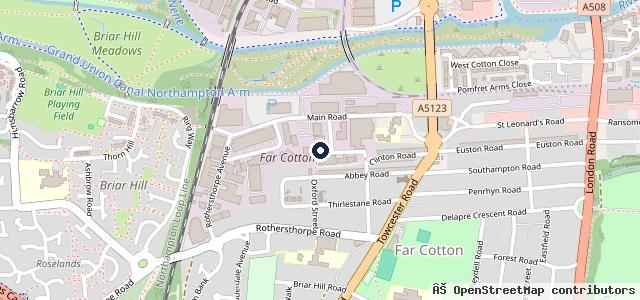 Map showing the location of MM Tyres & Autocare