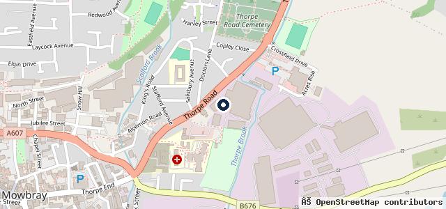 Map showing the location of LH Auto Repairs