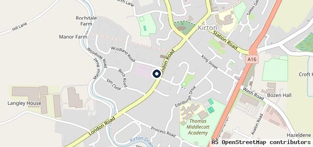 Map showing the location of FT Autocentre